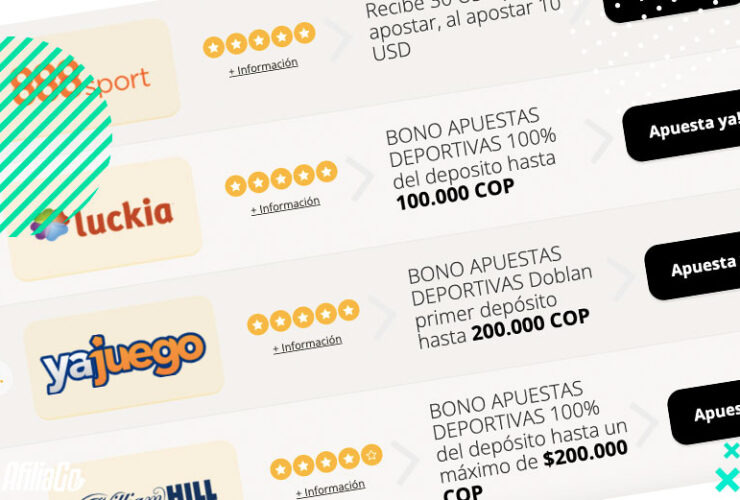 Ranking de casas de apuestas deportivas en tu página web
