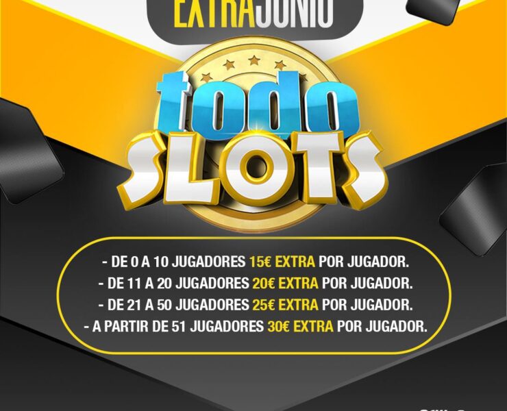 Promoción especial TodoSlots para Junio