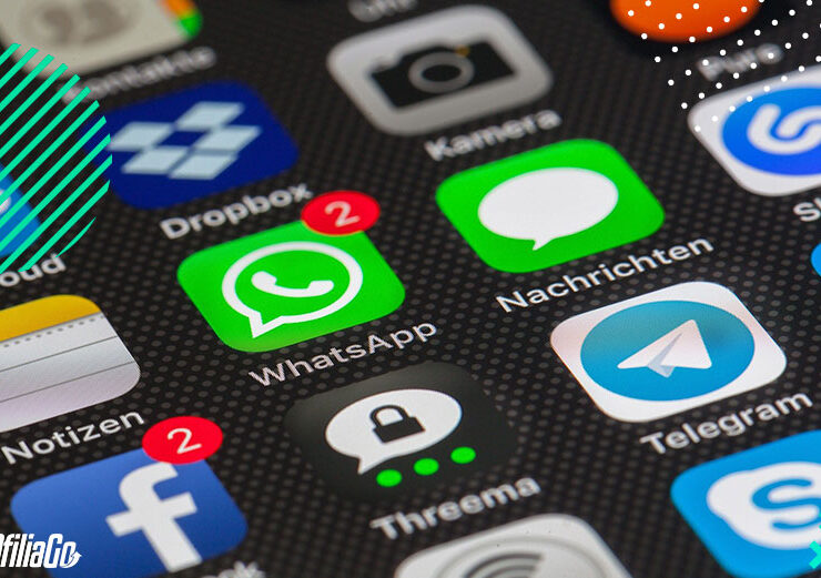 Telegram y WhatsApp en afiliación